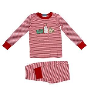 NWT Three Sisters Size 7 Milk & Cookies PJs